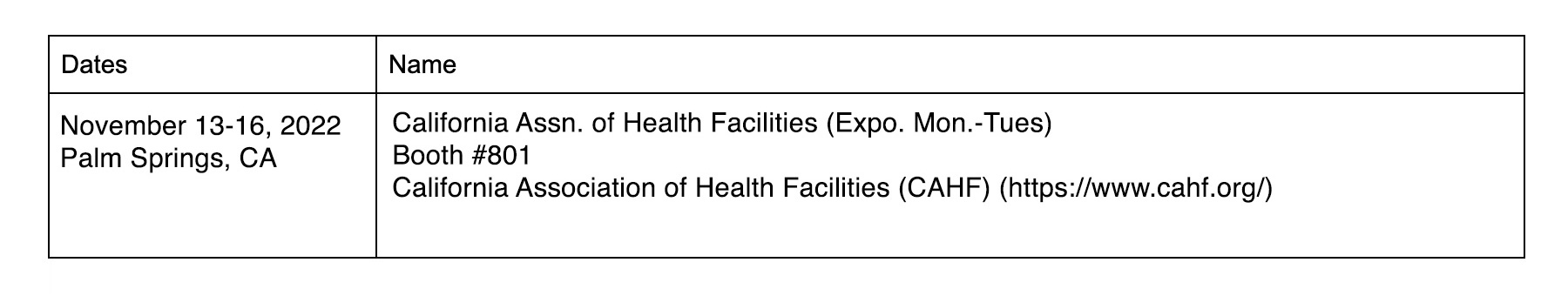 As we Continue to Support our Partners in the Healthcare Industry, Come See Us at These Upcoming Healthcare Shows!