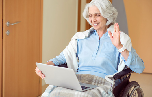 Patient in Wheelchair